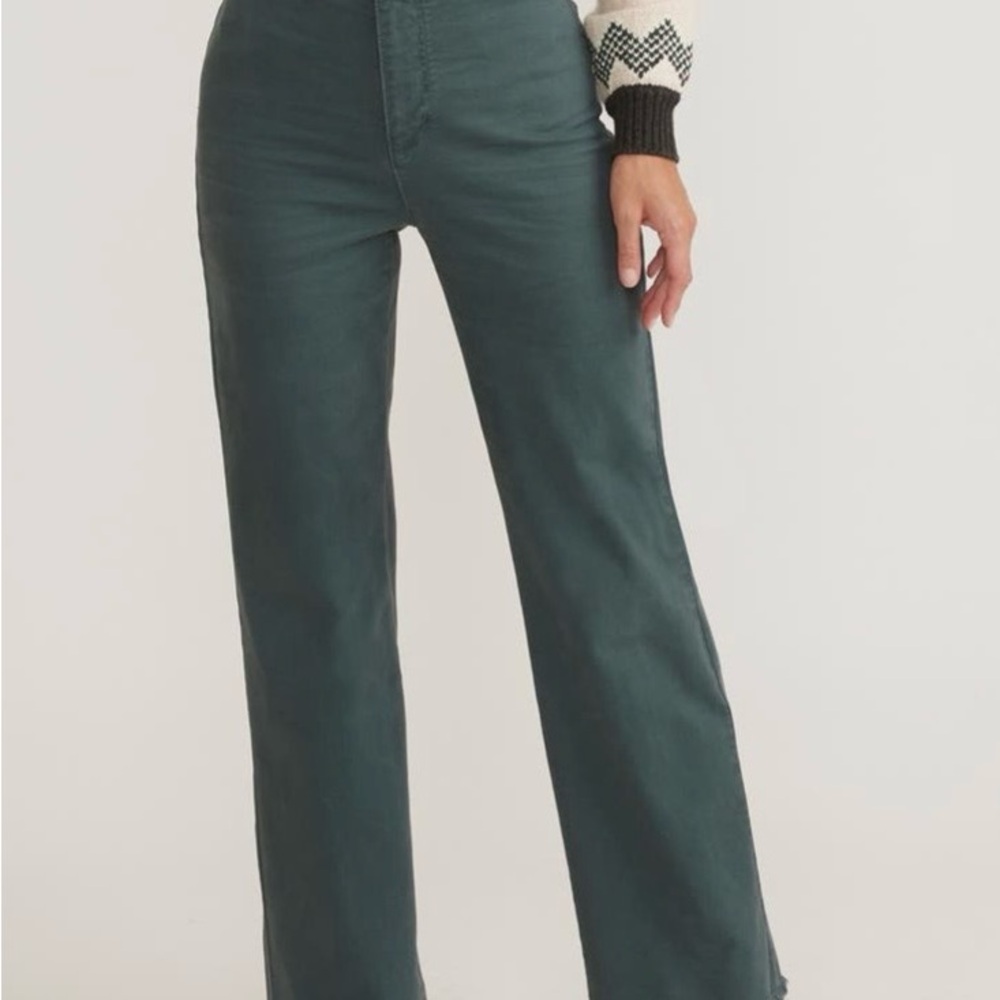 Marine Layer Bridget Raw Edge Pants